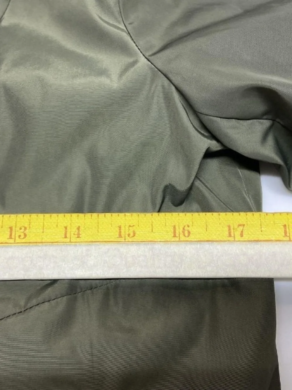 Michael Kors Olive Green Fleece Lined Hooded Windbreaker Jacket Size XS